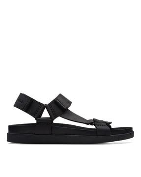 open-toe sandals with velcro closure