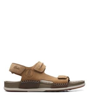 open-toe sandals with velcro closure