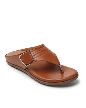 open-toe slip-on flat sandals