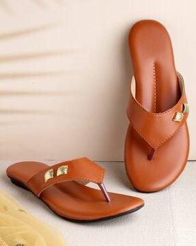 open-toe slip-on flat sandals