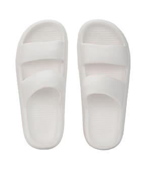 open-toe slip-on flip-flops