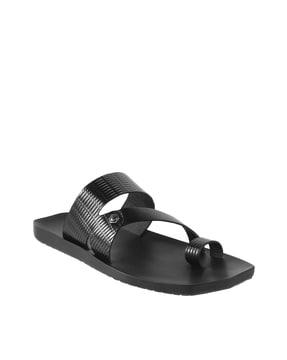 open-toe slip-on sandal