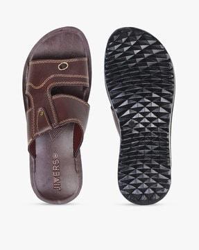 open-toe slip-on sandals