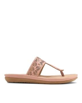 open-toe slip-on sandals