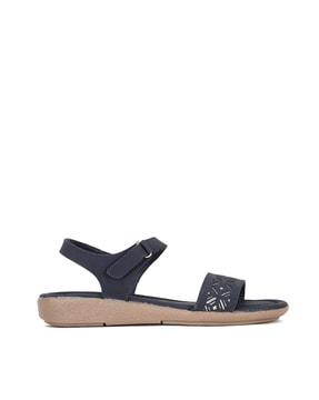 open-toe slip-on sandals