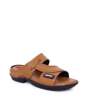 open-toe slip-on sandals