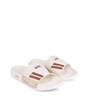 open-toe slip-on slides