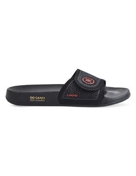 open-toe slip-on slides