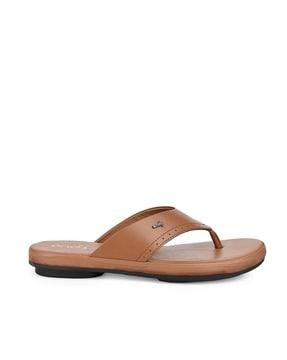 open-toe thong-strap flip-flops