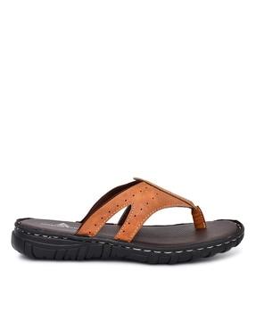 open-toe thong-strap flip-flops