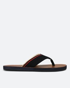 open-toe thong-strap slippers