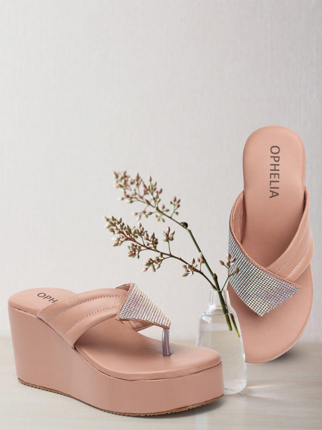 ophelia embellished wedge heels
