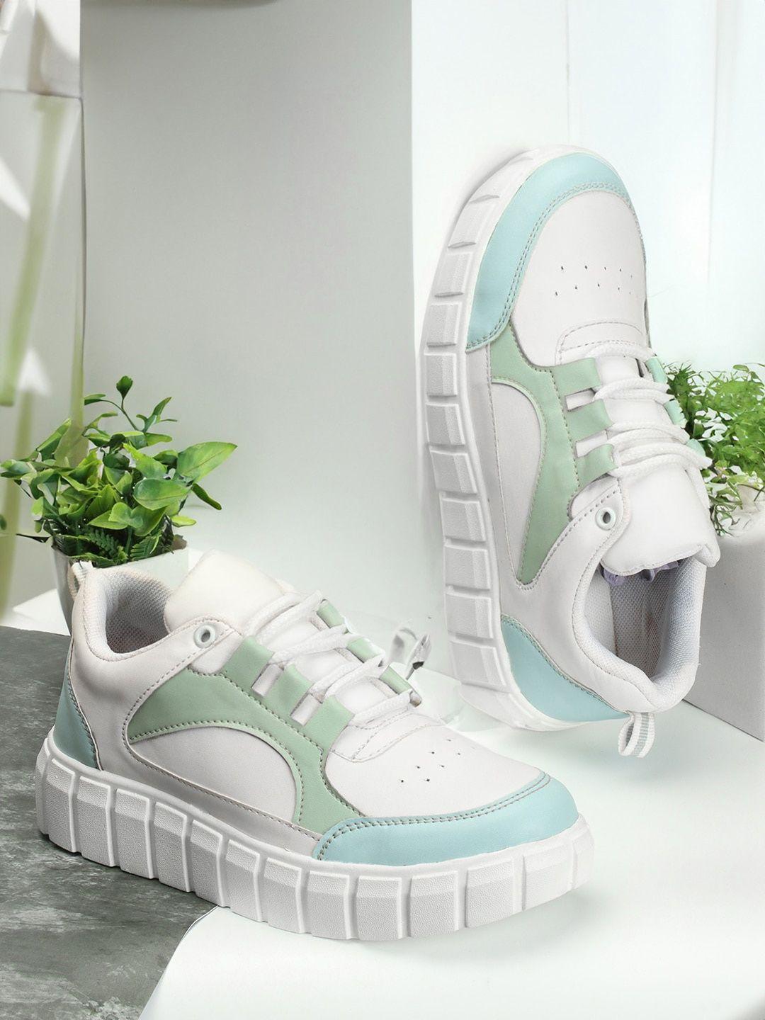 ophelia women colourblocked sneakers