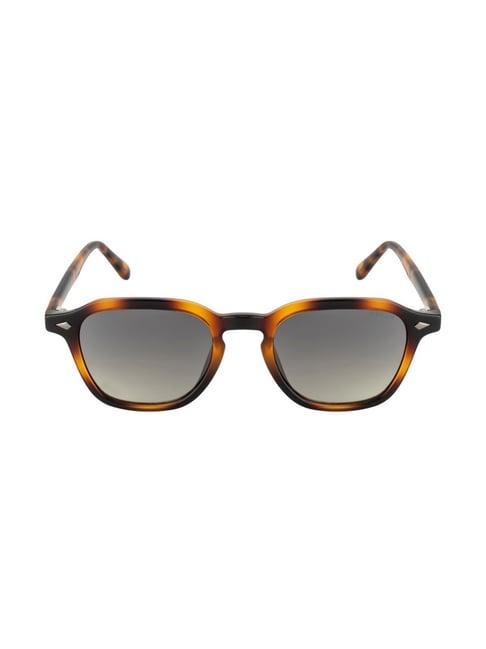 opium black square sunglasses for men