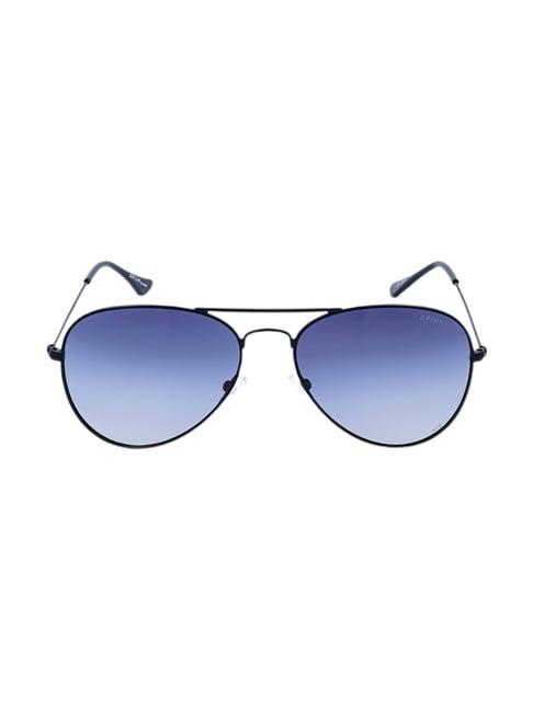 opium blue aviator unisex sunglasses