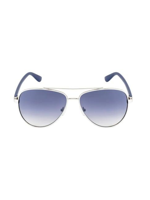 opium grey full rim aviator sunglasses for men