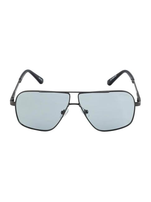 opium grey uv protection square sunglasess for men