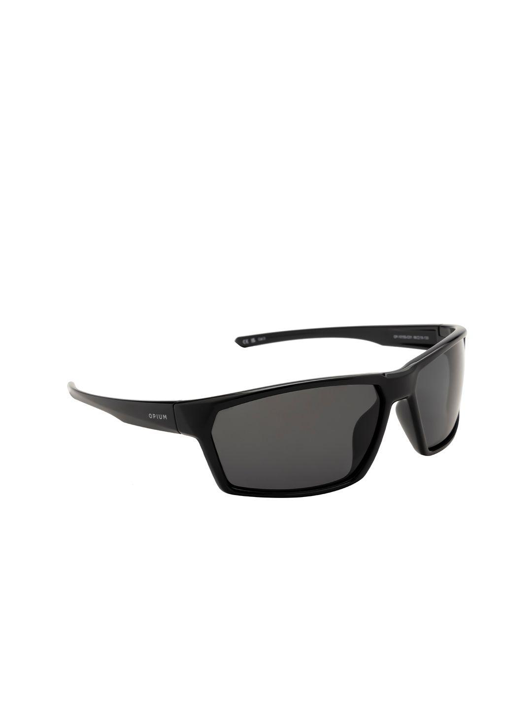 opium men sports sunglasses with polarised and uv protected lens op-10155-c01-66