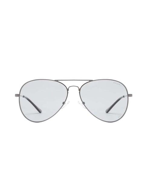 opium op-1200-c84 smoke grey polarized aviator