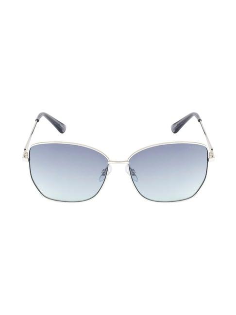 opium op-1886-c02 blue  square sunglasses