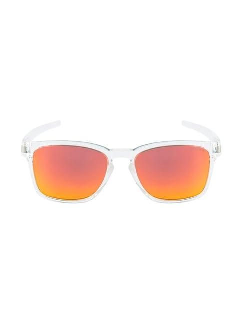 opium red uv protection wayfarer sunglasess for men