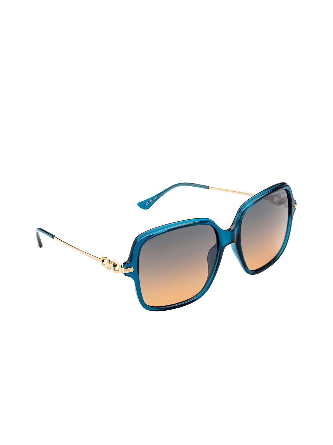 opium women square sunglasses with uv protected lens op-10167-c04-55