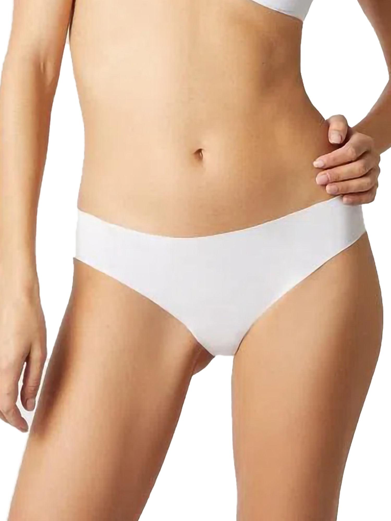 optical white butterfly mini brazilian bikini briefs white