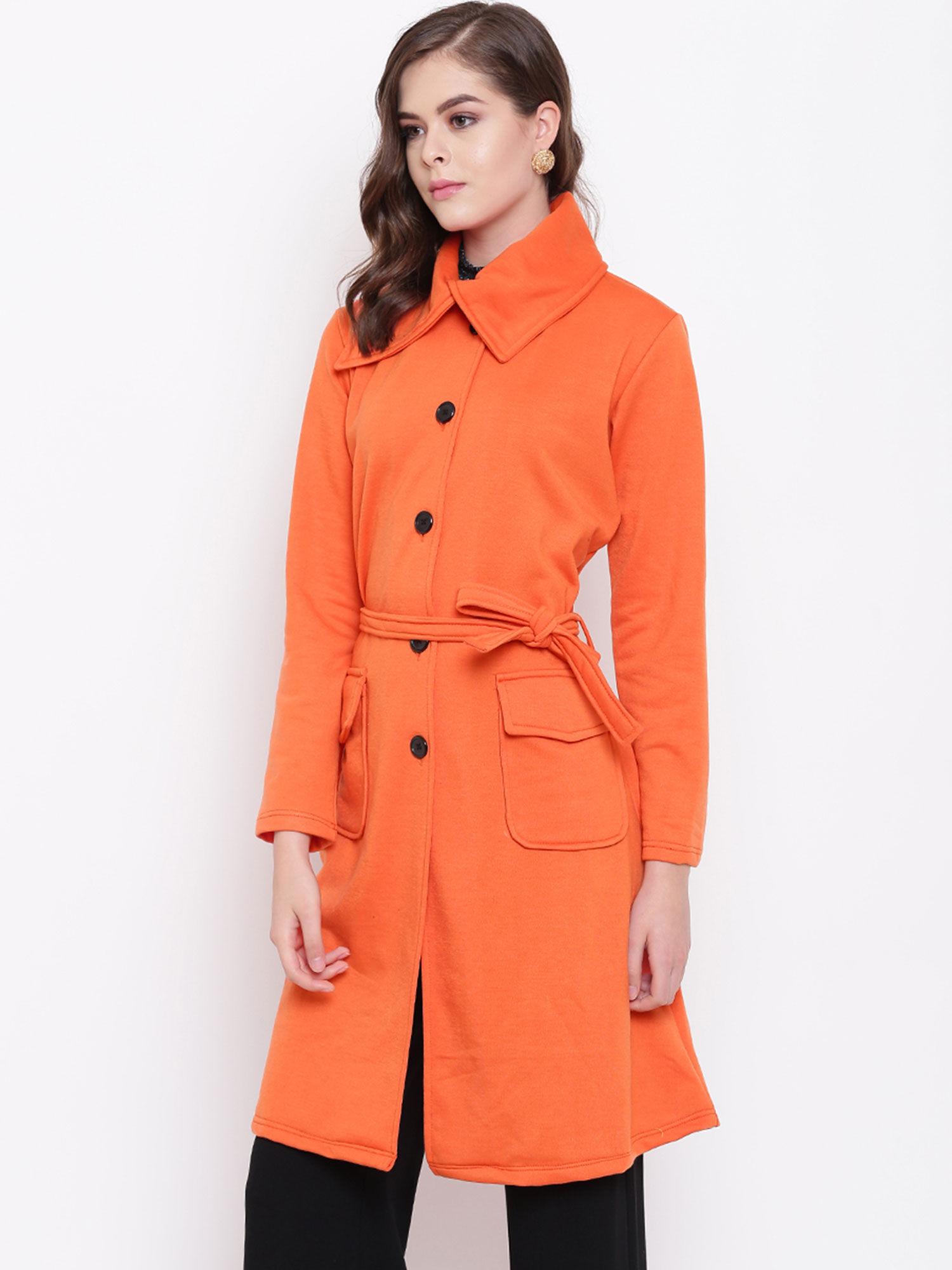 orange solid coat