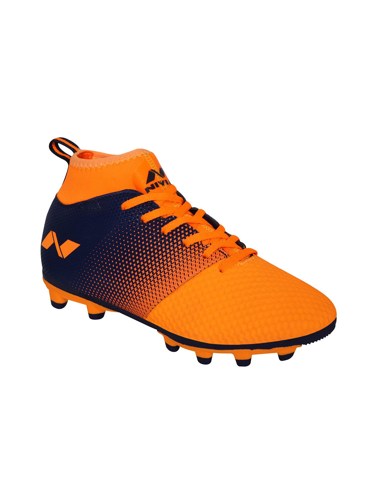 orange ashtang sports shoes for men