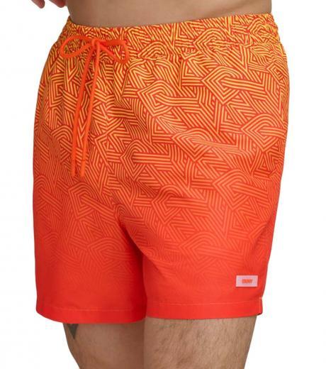 orange crosswalk swim trunks