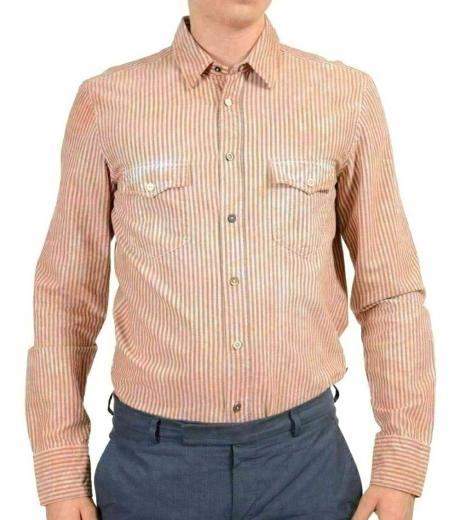 orange eddalee multicolor shirt