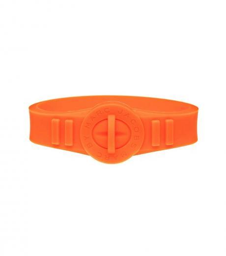 orange logo bracelet