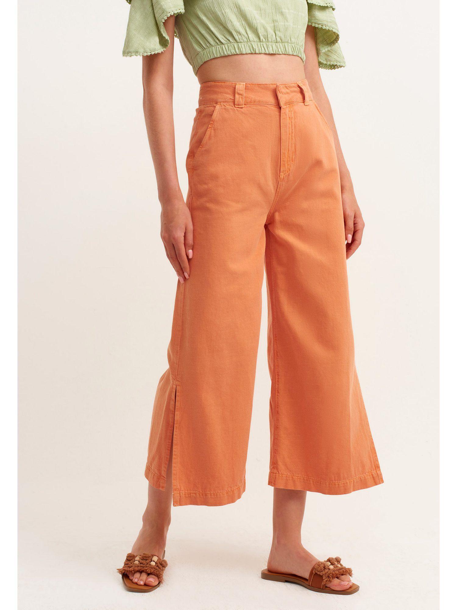 orange pant