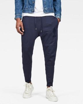 ore slim track pants with drawstring