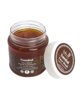 organic concentrate sandal face wash