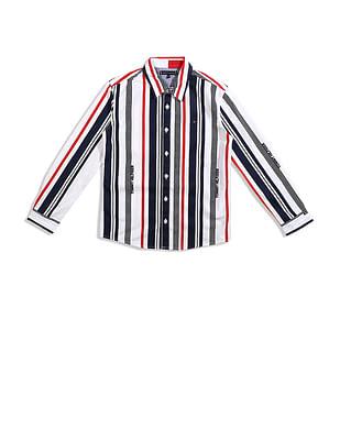 organic cotton brand stripe shirt