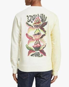 organic cotton crew-neck sweatshirt