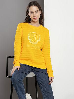 organic cotton embroidered sweater