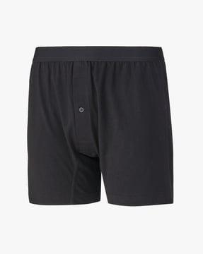 organic cotton front-open jersey trunks