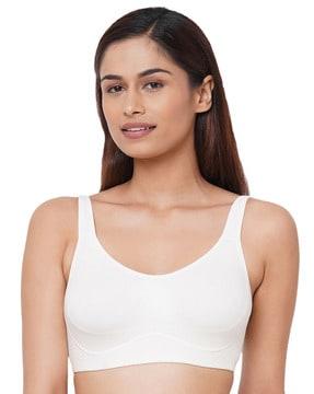 organic cotton minimizer bra