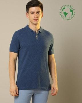 organic cotton polo t-shirt