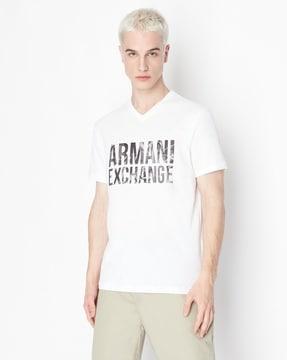 organic cotton t-shirt with satin print