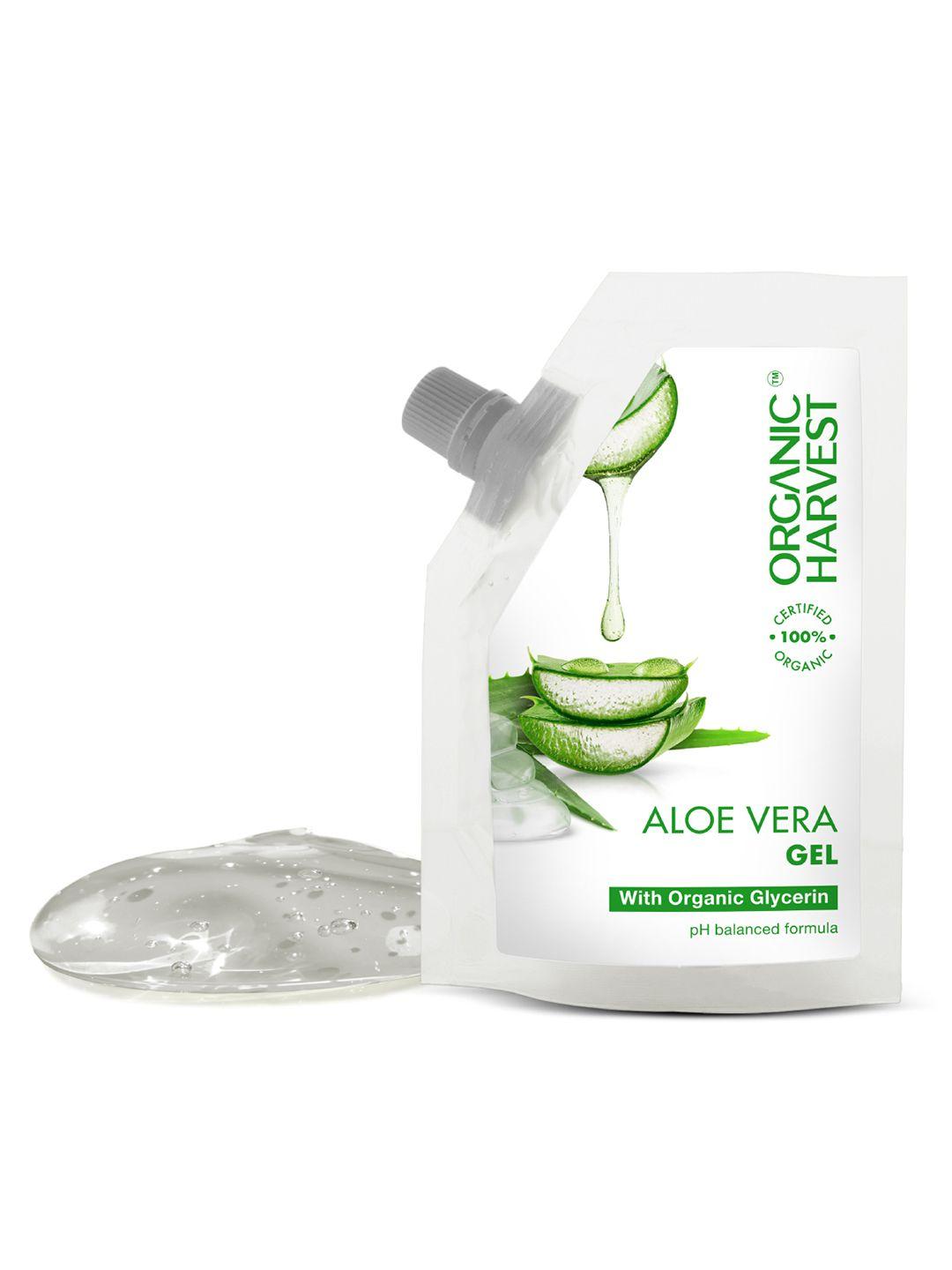 organic harvest aloe vera gel with organic glycerin extracts