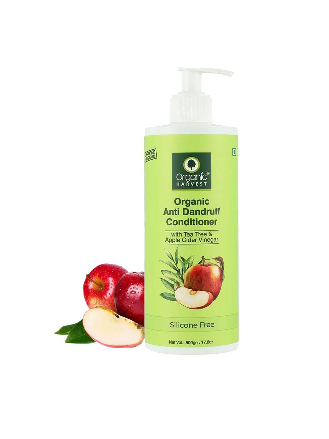 organic harvest anti dandruff conditioner with tea tree & apple cider vinegar 500 ml each