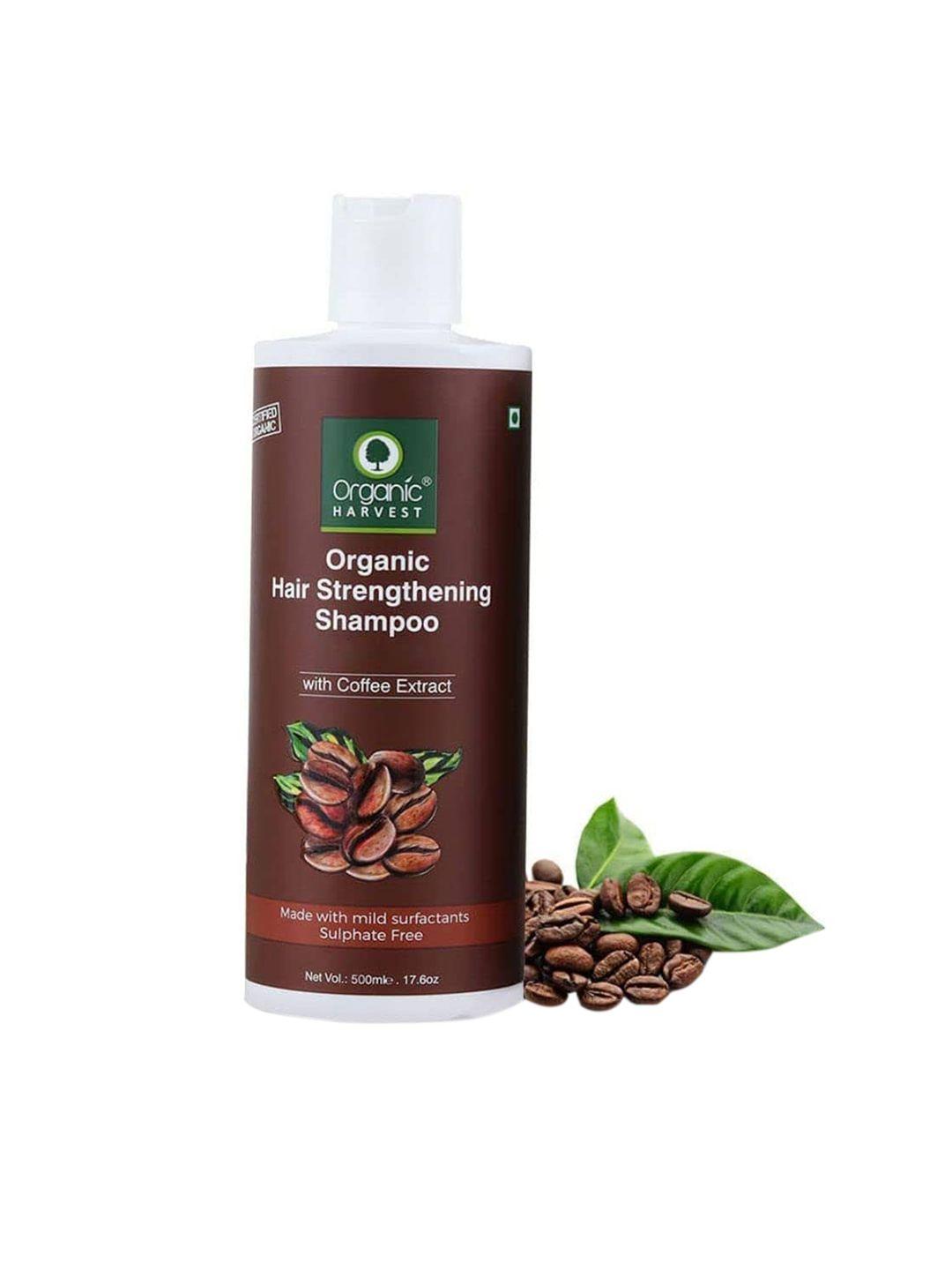 organic harvest coffee shampoo for hair fall hair growth, hair strengthening 500ml