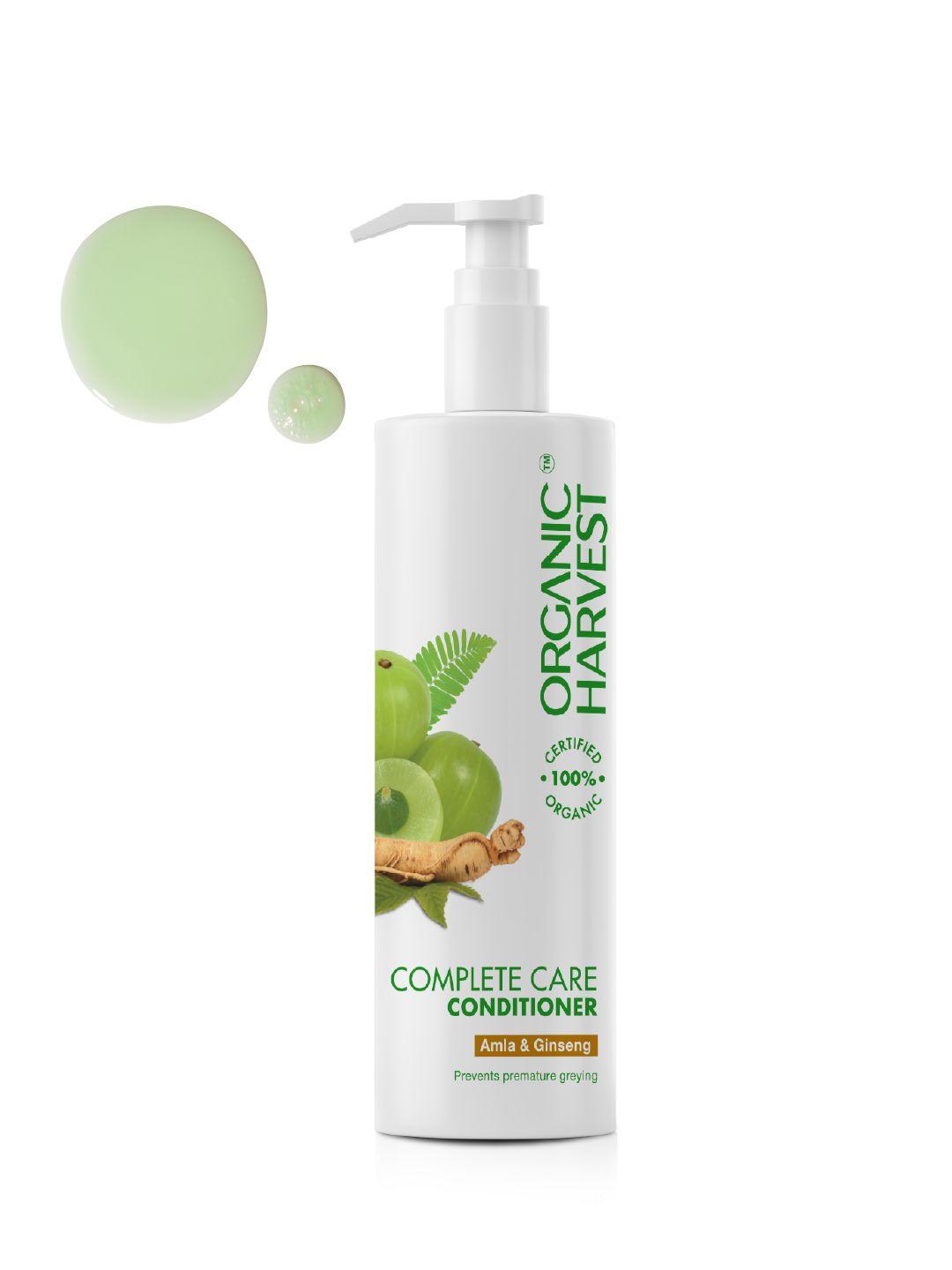 organic harvest complete care conditioner with amla & ginseng extracts