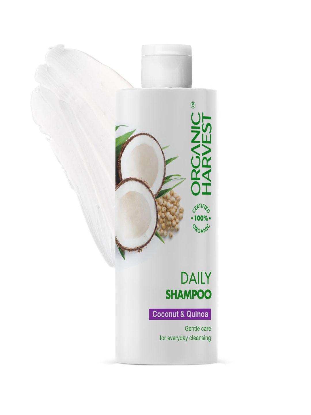 organic harvest daily shampoo with coconut & quinoa extract