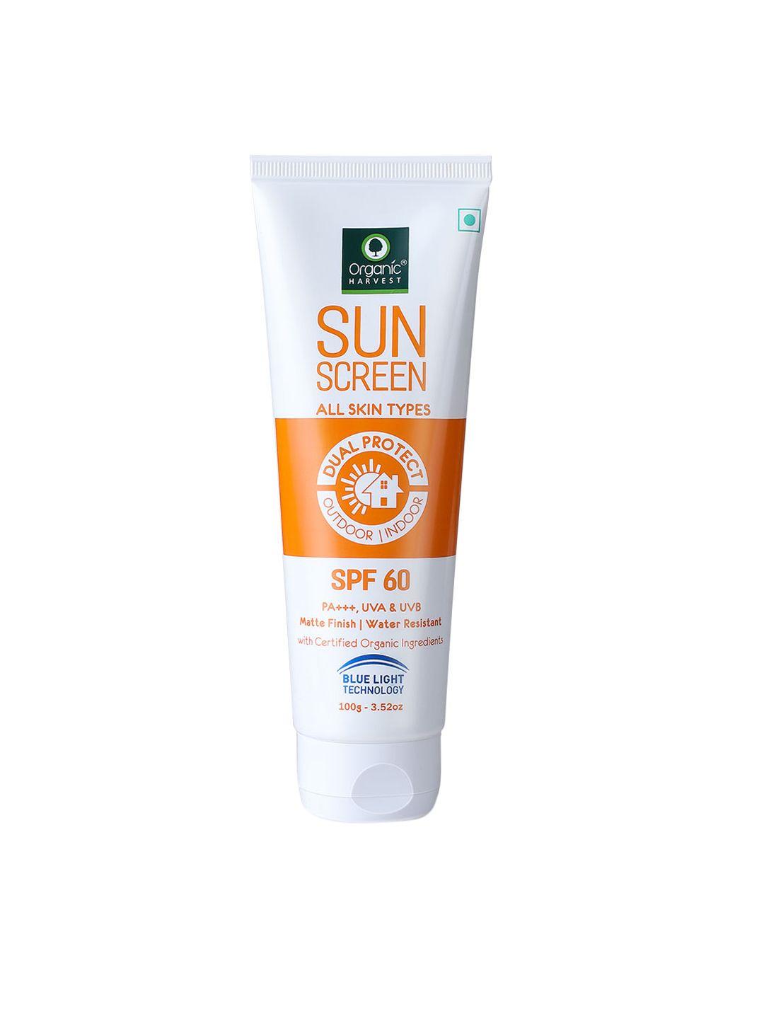 organic harvest unisex sunscreen for all skin spf 60 100 g