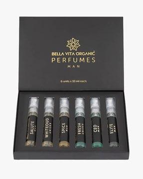 organic luxury perfumes gift set