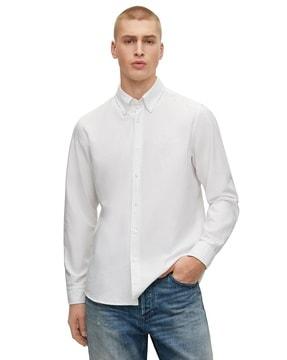 organic oxford cotton regular fit shirt